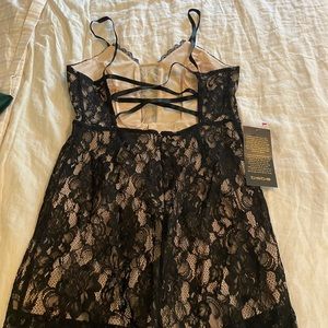 Sexy mesh Bebe dress NWT